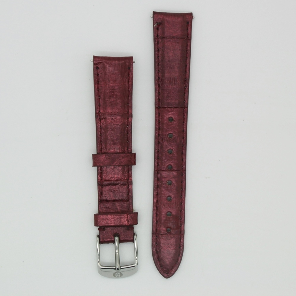 Michele 16 mm Genuine Snake Strap